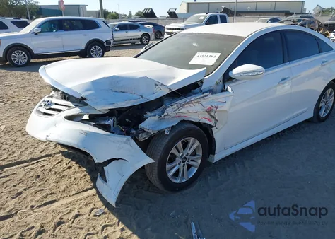 2014 Hyundai Sonata Gls from USA, damaged, VIN 5NPEB4AC7EH896582